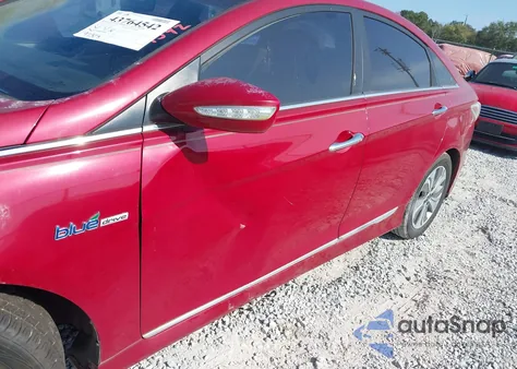 2013 Hyundai Sonata Hybrid Limited z USA, uszkodzony, nr VIN KMHEC4A45DA083863